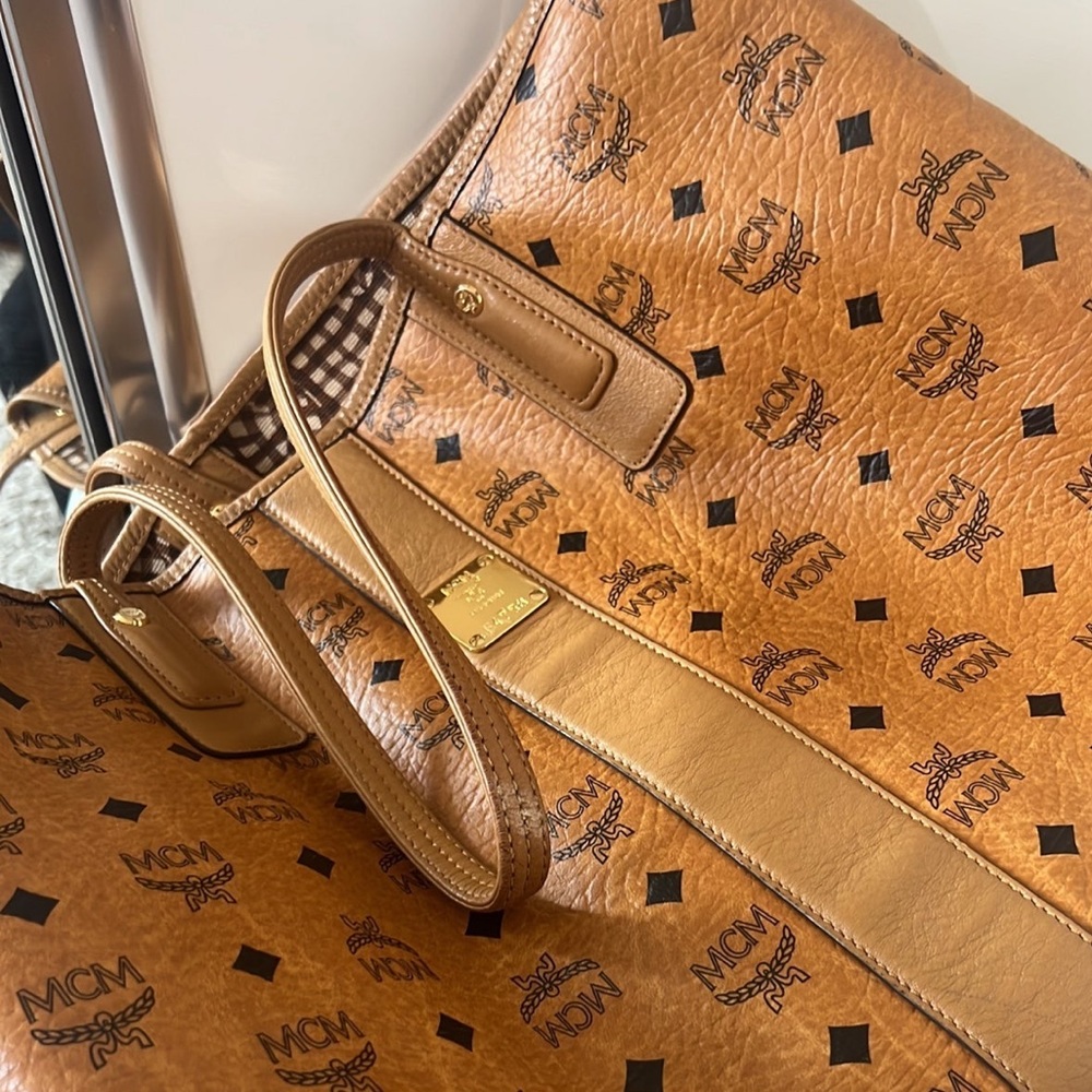 Mcm tote bag large